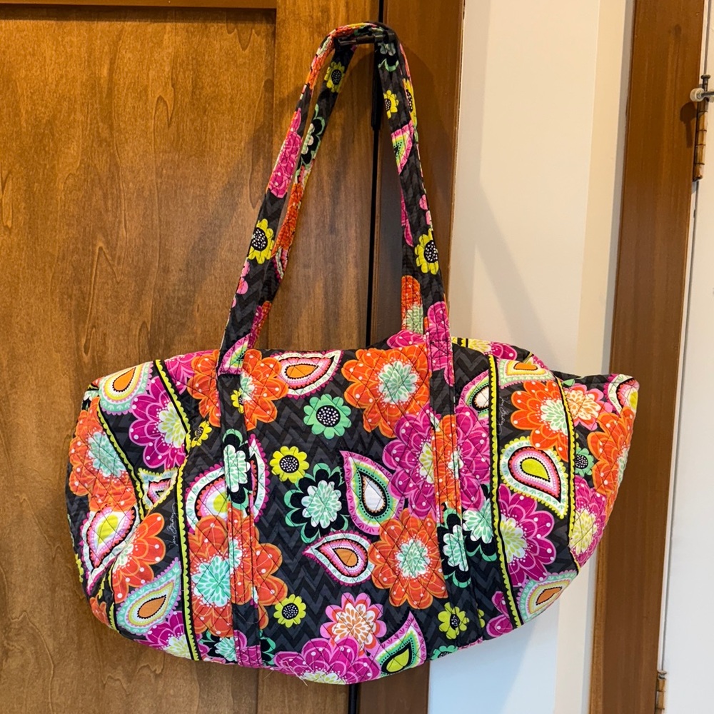 Vera Bradley Duffle Floral Patterned Women's Bag